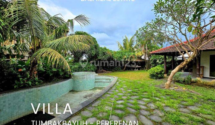 Freehold 3 Bedrooms Old Balinese Villa Need Renovation With Spacious Garden In Pererenan Bali 1