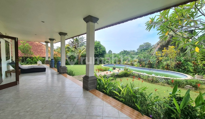 Yearly Rental 3 Bedrooms Villa Furnished Dgn View Pedesaan Lingkungan Villa Di Selemadeg Tabanan 2