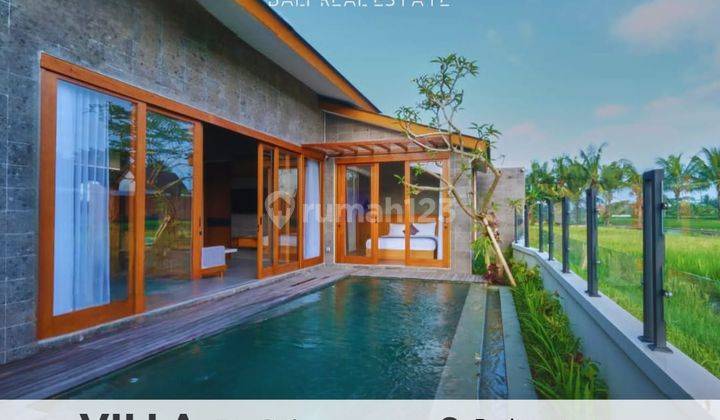 Listed At Idr 4,5 Billion As Freehold , Beautiful Contemporary Modern Style Villa 2 Bedrooms In Lodtunduh Ubud. 1