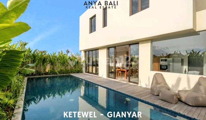 Freehold Luxurious Private 3 Bedrooms Villa Furnished ocean view in Pabean Beach Gianyar Bali  1
