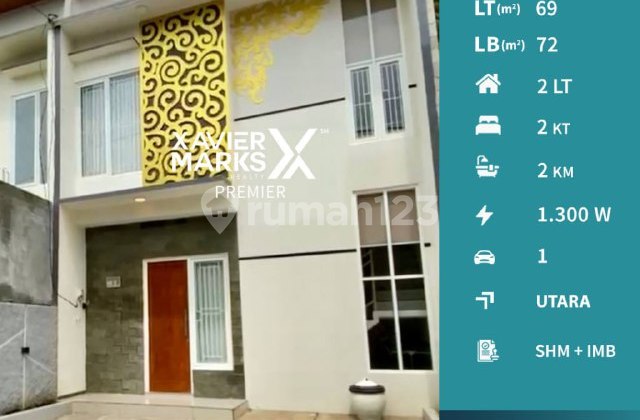 Rumah Baru di Perumahan Amaya Village, Cemorokandang, Kedungkandang Malang