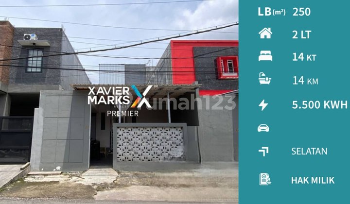 2-Storey Boarding House Fully Occupied on Bunga Bunga Main Road, Lowokwaru, Malang