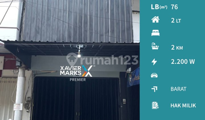 Shop House Near Brawijaya University in Dinoyo Lowokwaru, Malang City 1