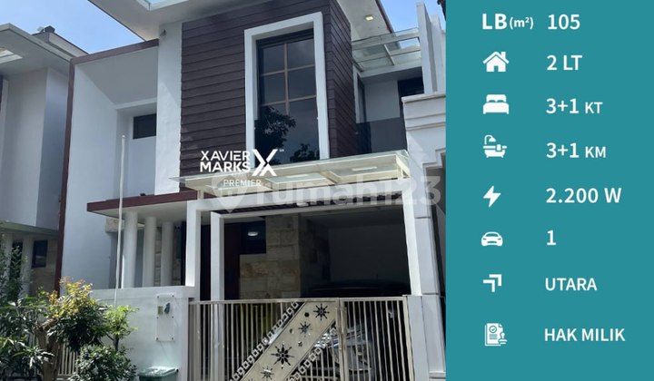 Rumah Minimalis Modern Fully Furnished di Permata Jingga Lowokwaru Malang Rumah Minimalis Modern Fully Furnished di Permata Jingga Lowokwaru Malang