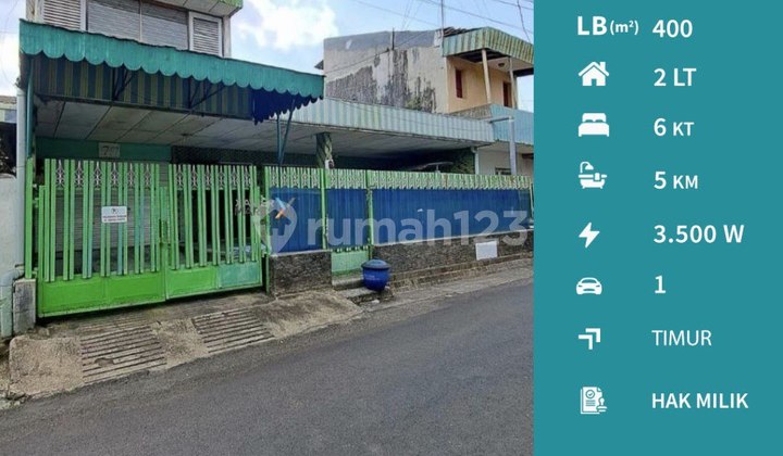 Rumah Klasik 2 Lantai di Daerah Jalan Kaliurang, Klojen Malang