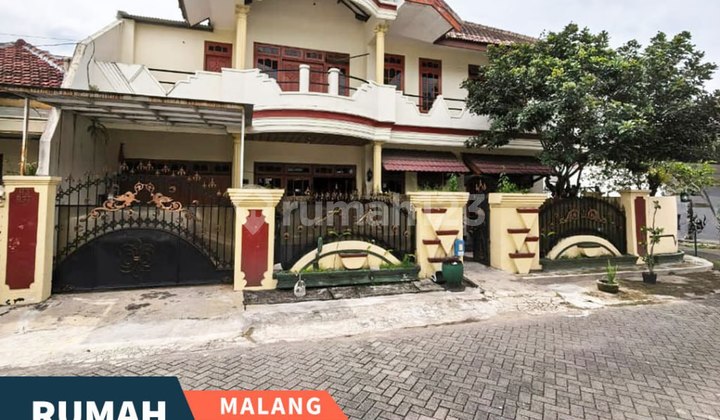 Rumah 2 Lantai Siap Huni Kondisi Baik di Sawojajar Malang