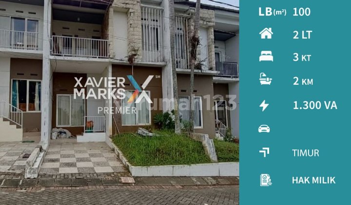 Rumah 2 Lantai Siap Huni dan Nyaman di Tidar Kota Malang