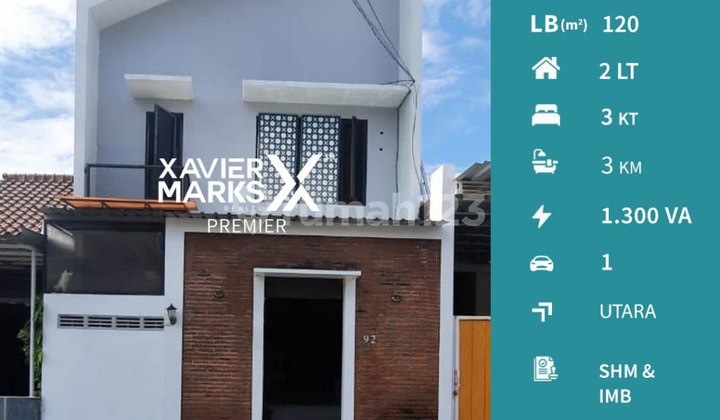 2-Story House Ready to Occupy in Pandanwangi, Blimbing, Malang City