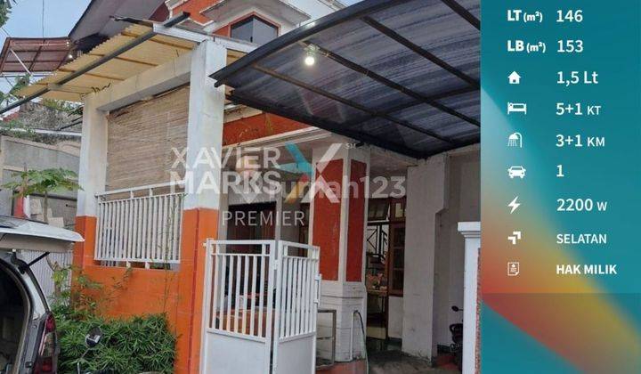 Rumah 1,5 Lantai Siap Huni di daerah Ikan Ikan ,  Borobudur Kota Malang 1