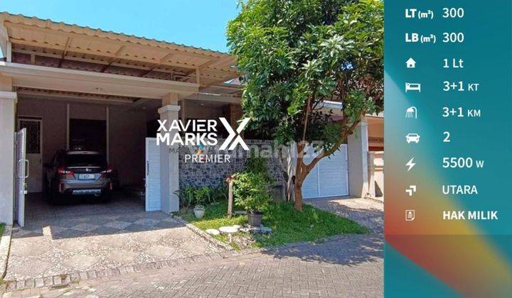 Rumah Modern Terawat di Area Golf Boulevard, Araya Malang 1