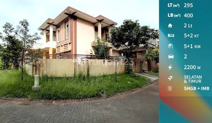 Rumah 2 Lantai Terawat & Siap Huni di Cluster Golf, Araya Malang 1