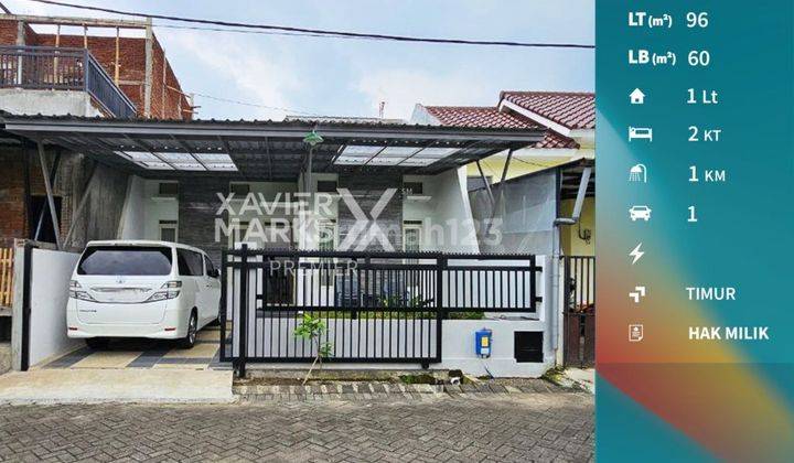 Rumah Baru Minimalis dan Full Furnished, di Pandanwangi Sulfat, Malang 1