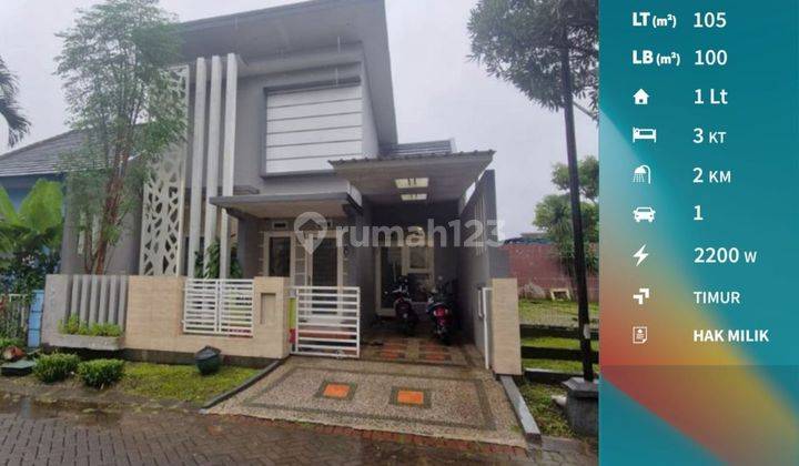 RUMAH FURNISHED DI PERMATA JINGGA SUHAT MALANG 1