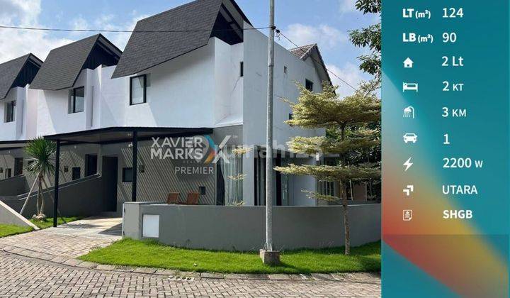 Rumah Hook Artierre Karya Arsitek Ternama di Private Cluster The Araya Malang 1