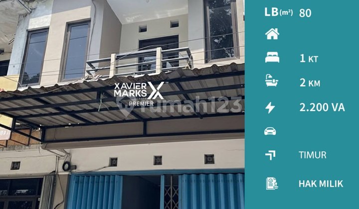 Ruko Potensi Cuan Lokasi Strategis Nol Jalan Raya Sunandar Priyo Blimbing Kota Malang