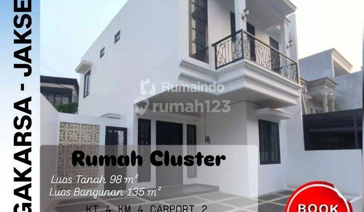 Dijual Rumah Cluster Di Jagakarsa Jakarta Selatan 1