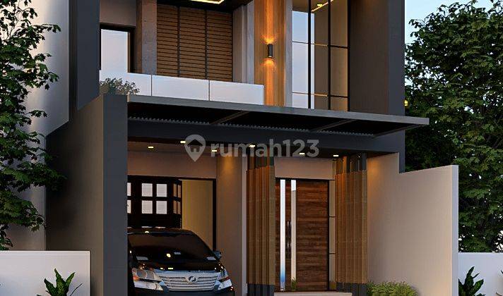 Dijual Rumah Modern Ada Rooftop Kahfi 1 Jagakarsa Jakarta Selatan 2