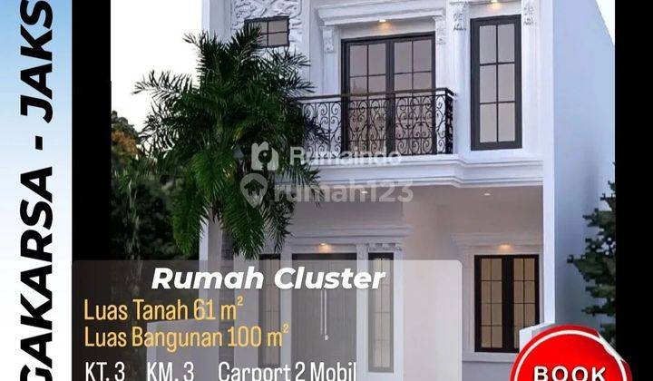 Dijual Rumah Cluster Dekat Tol Brigif Jagakarsa Jakarta Selatan 1