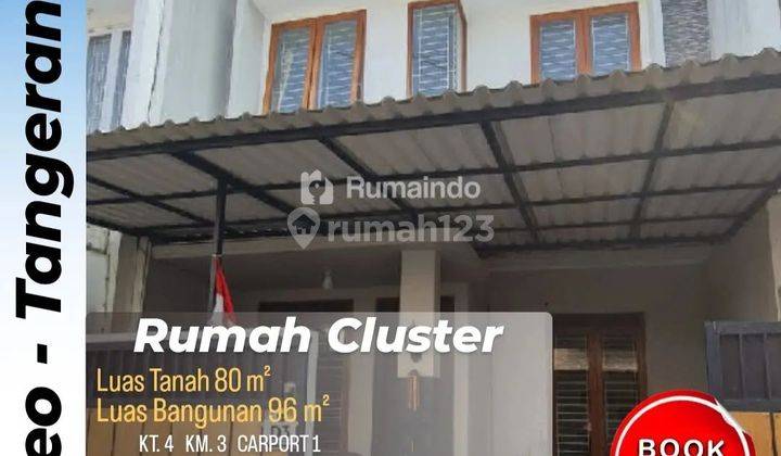 Dijual Rumah Cluster di Kreo Larangan Tangerang 1