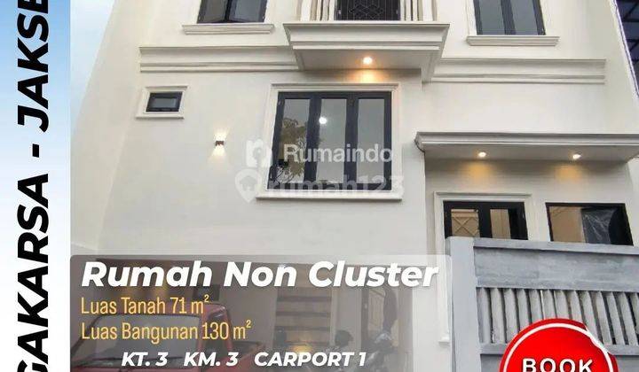 Dijual Rumah Baru Non Cluster Jagakarsa Jakarta Selatan 1