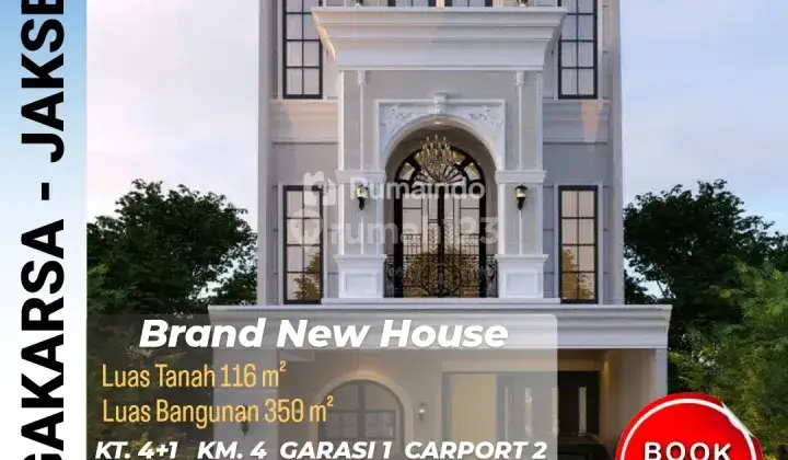 Dijual Rumah Private Pool Jagakarsa Jakarta Selatan 1