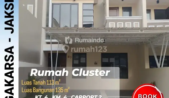 Dijual Rumah Cluster Griya Harmony 2 Jagakarsa Jakarta Selatan 1