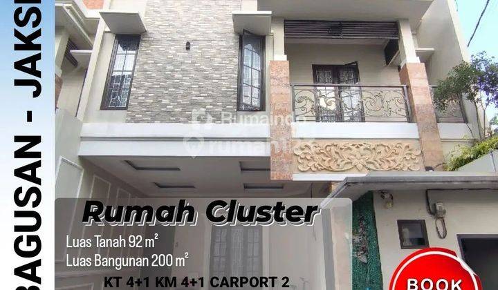 Dijual Rumah Cluster Rooftop Kebagusan Jakarta Selatan 1