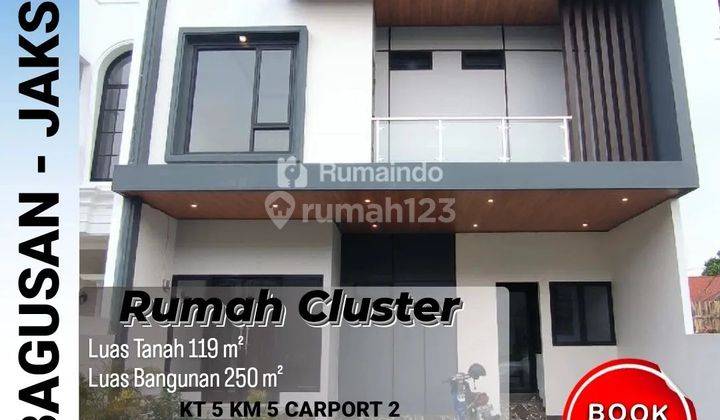 Dijual Rumah Cluster Rooftop Kebagusan Jakarta Selatan 1