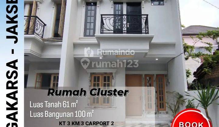 Dijual Rumah Cluster Dekat Tol Brigif Jagakarsa Jakarta Selatan 1