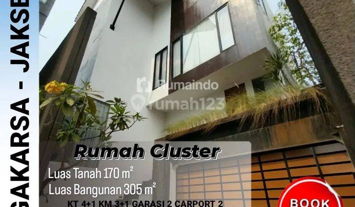 Dijual Rumah Cluster Asana Nangka Jagakarsa Jakarta Selatan 1