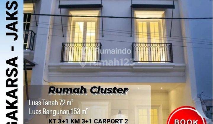 Dijual Rumah American Classic Jagakarsa Jakarta Selatan 1