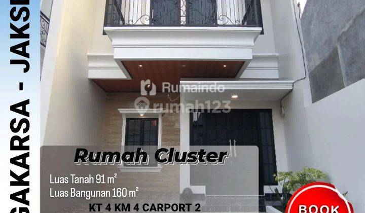 Dijual Rumah Cluster Dekat Cilandak Jagakarsa Jakarta Selatan 1