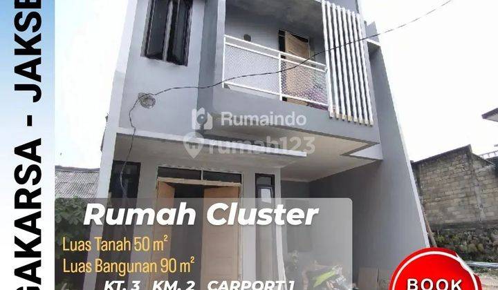 Dijual Murah Rumah Cluster di Srengseng Sawah Jagakarsa  1