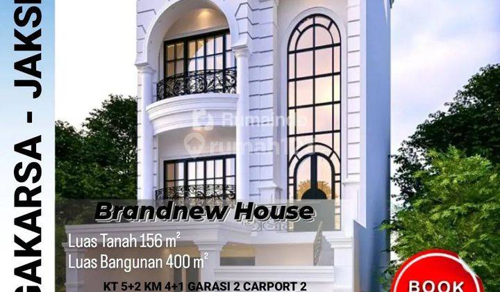 Dijual Rumah Komplek Benda Private Pool Jagakarsa Jakarta Selatan 1