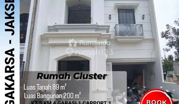 Dijual Rumah Cluster Ada Rooftop Jagakarsa Jakarta Selatan 1