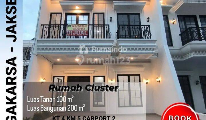 Dijual Rumah Cluster Rooftop Jagakarsa Jakarta Selatan 1