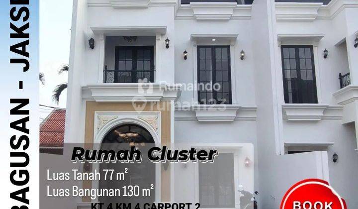 Dijual Rumah Cluster American Classic Kebagusan Jaksel 1