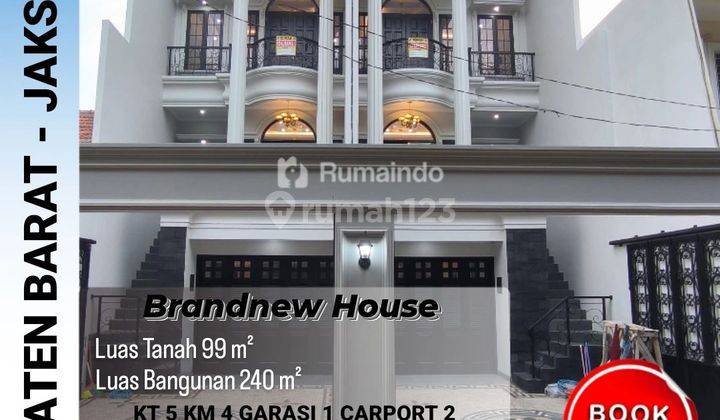 Dijual Rumah American Classic di Pejaten Barat Jakarta Selatan 1