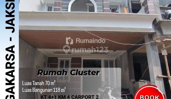 Dijual Rumah Cluster di Srengseng Sawah Jakarta Selatan 1