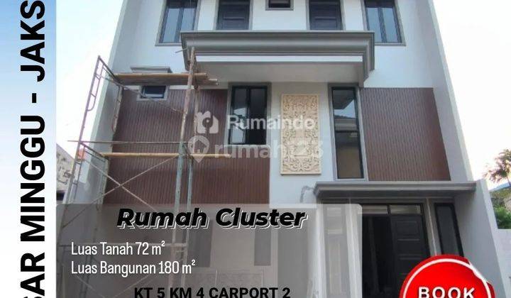 Dijual Rumah Cluster di Pasar Minggu Jakarta Selatan 1