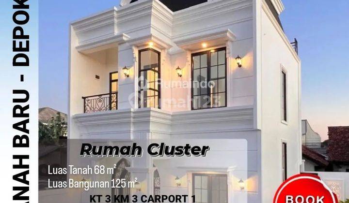 Dijual Rumah Cluster di Tanah Baru Beji Depok 1