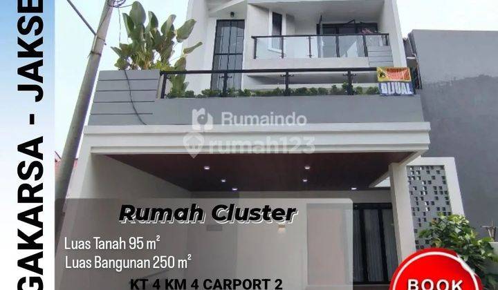 Dijual Rumah Cluster Scandinavian di Jagakarsa Jakarta Selatan 1