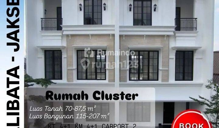 Dijual Rumah Cluster Di Kalibata Utara Jakarta Selatan 1