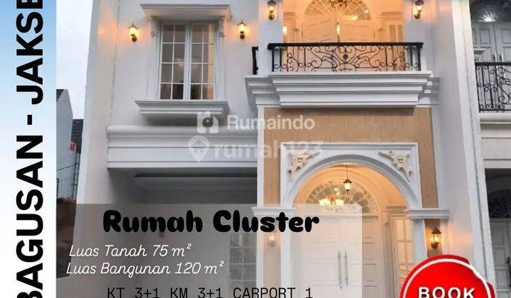 Dijual Rumah Cluster Di Kebagusan Jakarta Selatan 1