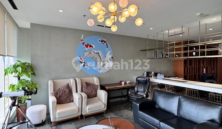Gold Coast PIK Office Space Siap Pakai Semi Furnish [200m]