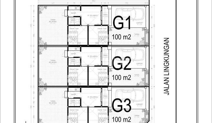 Rumah Baru Sisa 1 Unit di Sambangan 2