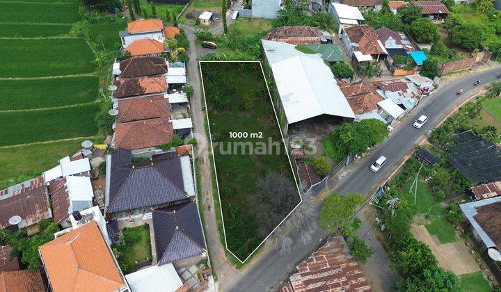 Land for Sale on the Side of the Road Near Penimbangan Beach Singaraja 1