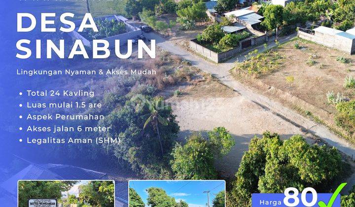 Dijual Tanah Kavling di Desa Sinabun Bali Utara 1