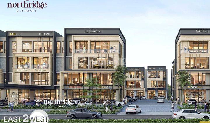 Jual Ruko Baru Northridge Ultimate BSD City Tangerang Murah Bagus 2