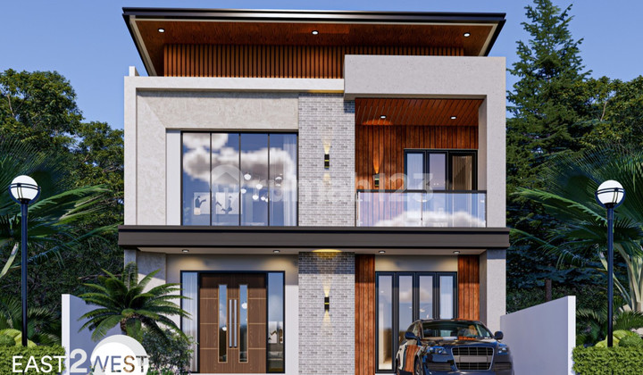 Jual Rumah Baru BSD City Tangerang Nusa Loka Cantik Strategis 1